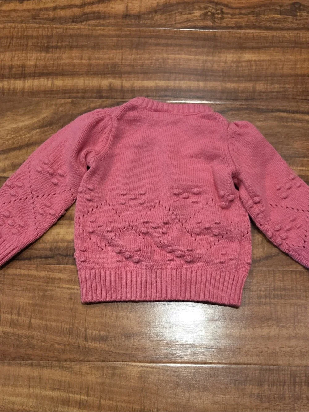 Janie and Jack EUC 18-24 Months Pink Sweater and Floral Ponte Pants